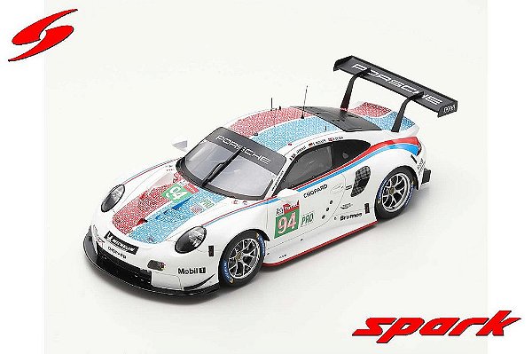 Porsche 911 RSR Porsche GT Team 24Hs Le Mans 2019 1:18 Spark