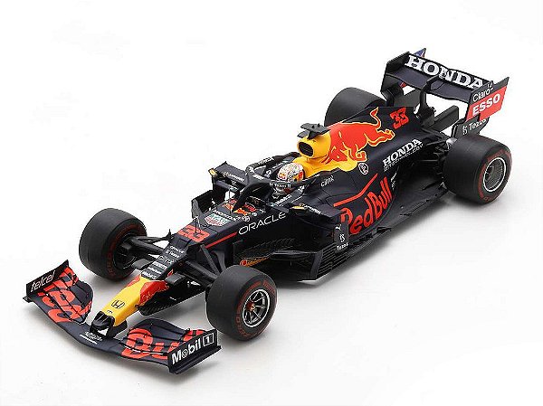 Fórmula 1 Red Bull Racing Honda RB16B Abu Dhabi 2021 Max Verstappen World Champion Edition 1:18 Spark