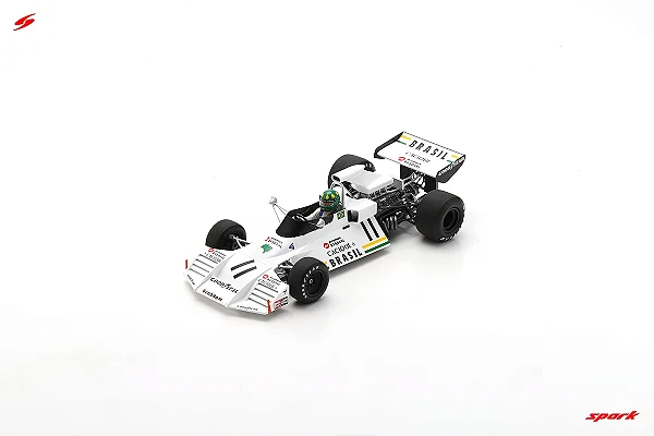 Fórmula 1 Brabham BT42 Monaco 1973 Wilson Fittipaldi 1:18 Spark