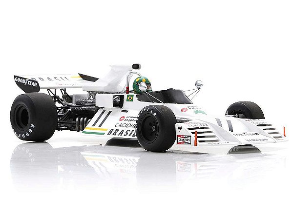 Fórmula 1 Brabham BT42 Monaco 1973 Wilson Fittipaldi 1:18 Spark