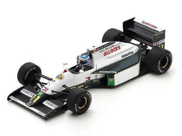 Fórmula 1 Lotus 102B Monaco 1991 Mika Häkkinen 1:18 Spark