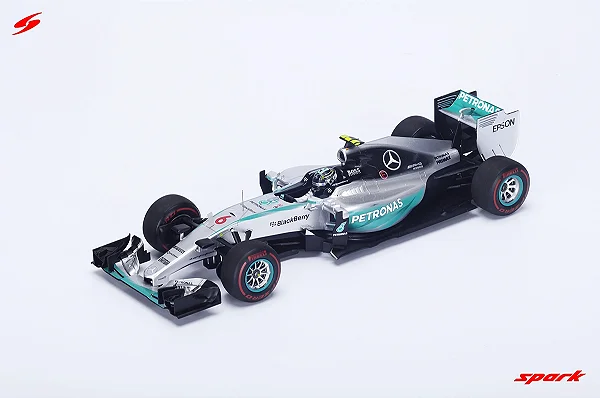 Fórmula 1 Mercedes Benz W06 Winner Monaco 2015 Nico Rosberg 1:18 Spark