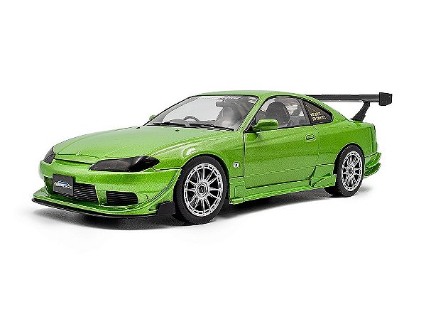*** PRÉ-VENDA *** Nissan Silvia S15 1999 1:18 Solido Verde