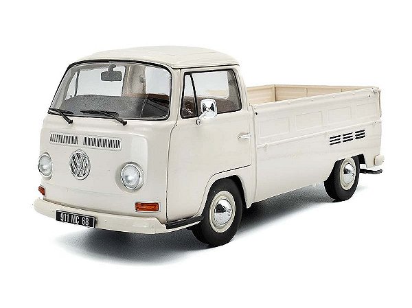 Volkswagen T2 Kombi Pick Up 1968 1:18 Solido Branco