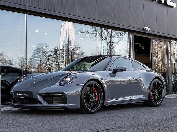 Porsche 911 (992) Carrera 4 GTS 2023 1:43 Solido Cinza