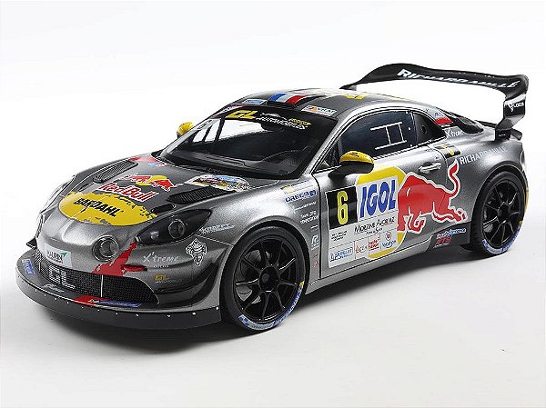 Alpine A110 RGT+ Sébastien Loeb Rallye De Mont Blanc 2024 1:18 Solido