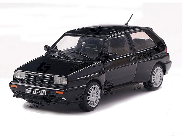Volkswagen Golf Rally 1989 1:43 Solido Preto