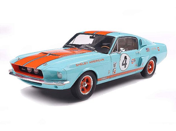 Shelby GT500 Gulf Racing Tribute 1967 1:18 Solido