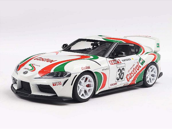 Toyota GR Supra Toyota Racing Tribute 2024 1:18 Solido Branco