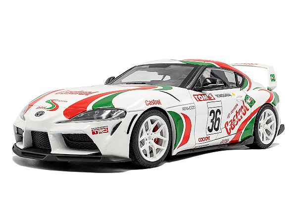 *** PRÉ-VENDA *** Toyota GR Supra Toyota Racing Tribute 2024 1:18 Solido Branco
