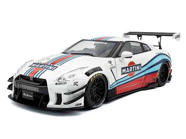 *** PRÉ-VENDA *** Nissan GT-R (R35) Liberty Walk Body Kit 2.0 M 2024 1:18 Solido