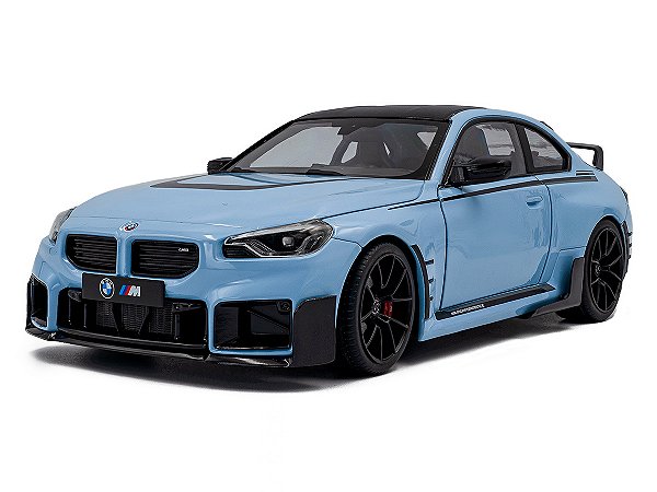 *** PRÉ-VENDA *** BMW M2 (G87) Performance Parts 2024 1:18 Solido Azul