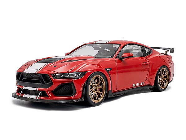 Shelby Mustang Super Snake 2025 1:18 Solido Vermelho