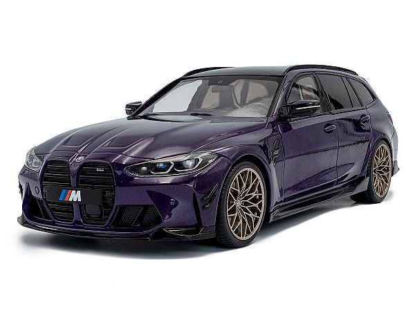BMW M3 (G81) Touring com Performance Parts 2024 1:18 Solido Purple