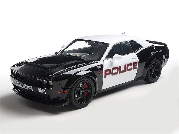 Dodge Challenger R/T Scat Pack Widebody Highway Police 2023 1:18 Solido