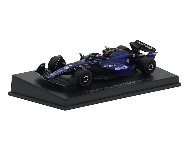Fórmula 1 Williams Racing FW46 Logan Sargeant 2024 1:64 Spark
