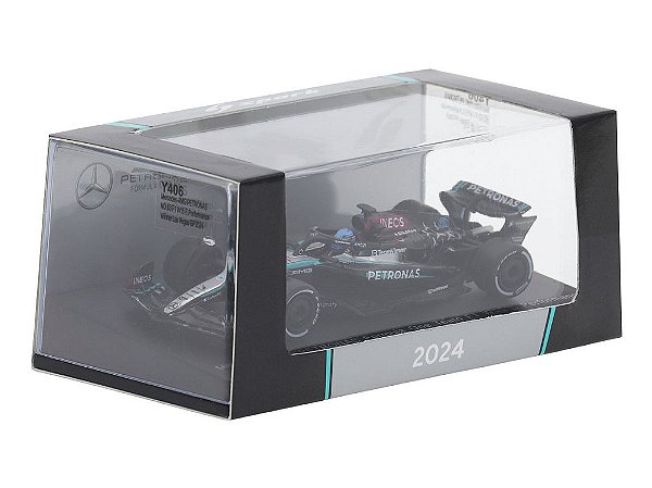 Fórmula 1 Mercedes AMG Petronas F1 Team W15 Winner Las Vegas GP George Russell 2024 1:64 Spark