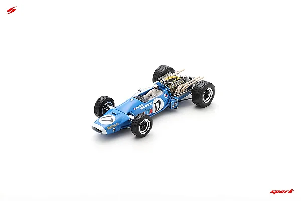Fórmula 1 Matra MS11 2º Dutch 1968 1:18 Spark