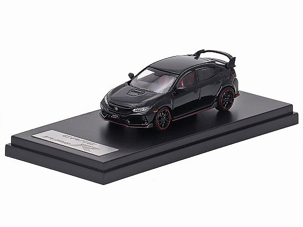 Honda Civic Type R 1:64 LCD Models Preto