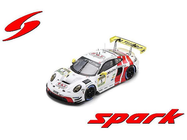 *** PRÉ-VENDA *** Porsche 911 GT3 R 992 Herberth Motorsport 24Hs Nürburgring 2024 1:18 Spark