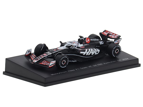Fórmula 1 MoneyGram Haas F1 Team VF-24 Kevin Magnussen 2024 1:64 Spark