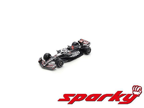 *** PRÉ-VENDA *** Fórmula 1 MoneyGram Haas F1 Team VF-24 Kevin Magnussen 2024 1:64 Spark