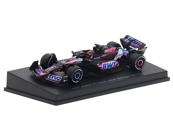 Fórmula 1 BWT Alpine F1 Team A524 Esteban Ocon 2024 1:64 Spark