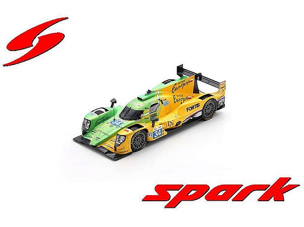 *** PRÉ-VENDA *** Oreca 07 Gibson INTER EUROPOL COMPETITION 2nd LMP2 24Hs Le Mans 2024 1:18 Spark