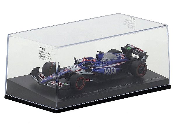 Fórmula 1 Visa Cash App RB F1 Team VCARB 01 USA GP Liam Lawson 2024 1:64 Spark