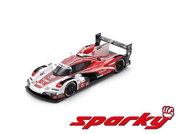 *** PRÉ-VENDA *** Porsche 963 Porsche Penske Motorsport 4th 24Hs Lemans 2024 1:64 Spark