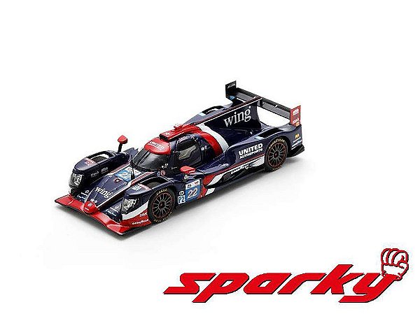 *** PRÉ-VENDA *** Oreca 07 Gibson United Autosports Winner LMP2 24Hs Le Mans 2024 1:64 Spark