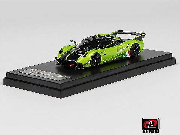 *** PRÉ-VENDA *** Pagani Huayra R 1:64 LCD Models Verde