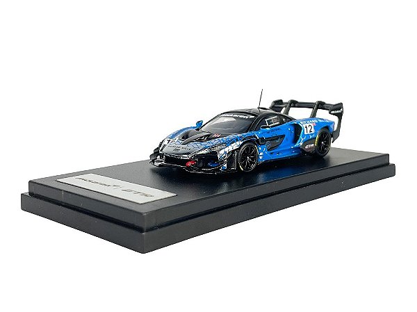 *** PRÉ-VENDA *** McLaren Senna GTR 1:64 LCD Models Azul
