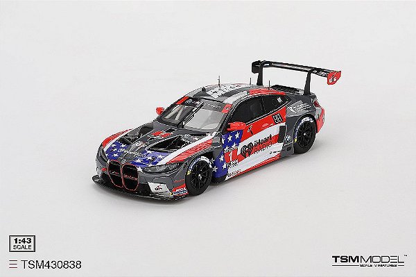 *** PRÉ-VENDA *** BMW M4 GT3 Paul Miller Racing 2024 IMSA Watkins Glen 1:43 TSM Model