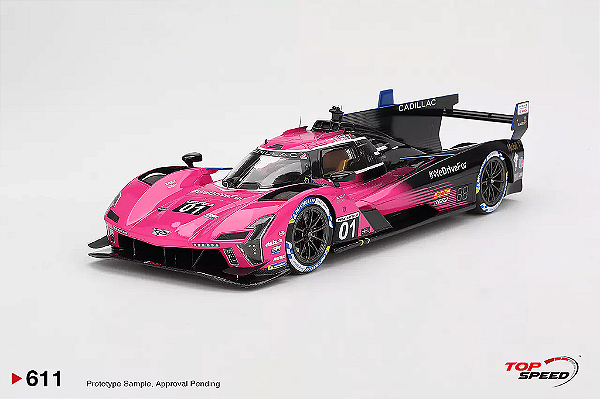 *** PRÉ-VENDA *** Cadillac V-Series.R #01 Cadillac Racing 2024 IMSA Petit Le Mans Winner 1:18 TopSpeed