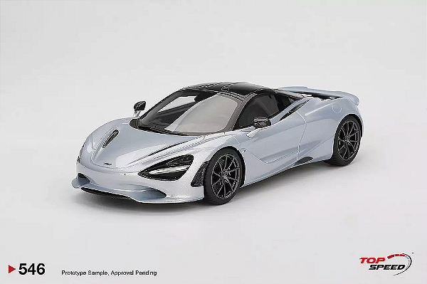 *** PRÉ-VENDA *** McLaren 750S 1:18 TopSpeed Prata