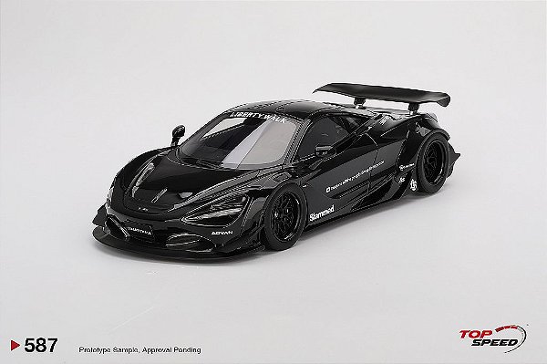 *** PRÉ-VENDA *** McLaren 720S LB Works TAS 2024 1:18 TopSpeed Preto