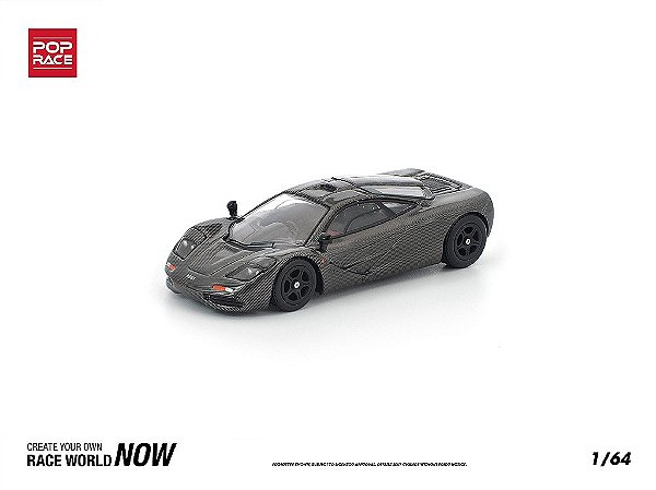 Mclaren F1 Carbon Edition 1:64 POP RACE