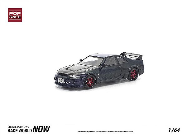Nissan Skyline GT-R R33 Ghost Chameleon 1:64 POP RACE