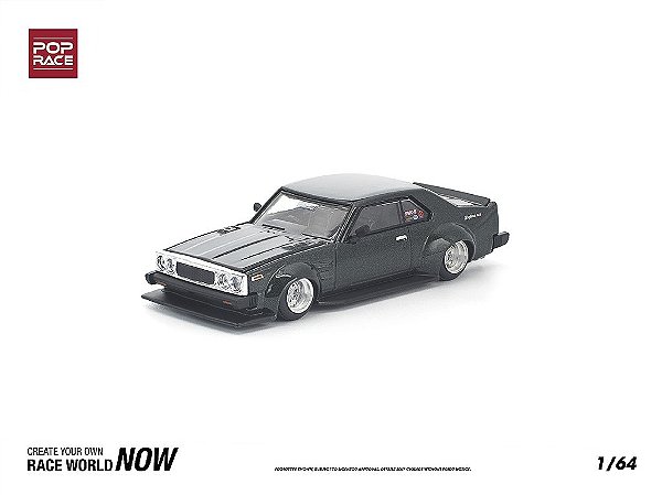 Nissan Skyline C210 1:64 POP RACE Verde