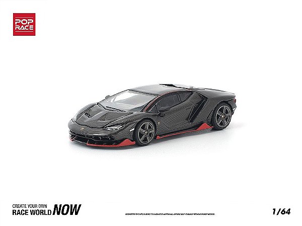 Lamborghini Centenário 1:64 POP RACE Carbon