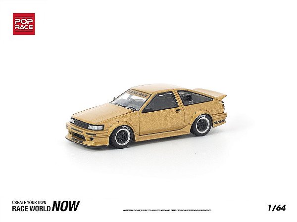 Toyota AE86 RWB 1:64 POP RACE
