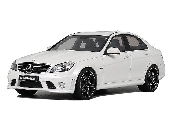 *** PRÉ-VENDA *** Mercedes Benz C63 AMG 2007 1:18 GT Spirit Branco