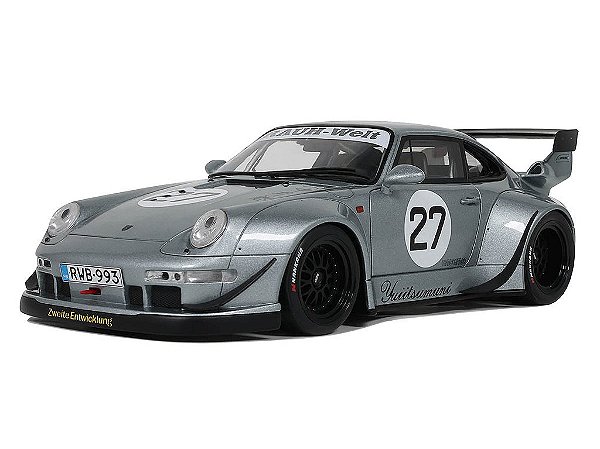 *** PRÉ-VENDA *** Porsche RWB YUIITSUMUNI 2024 1:18 GT Spirit Prata