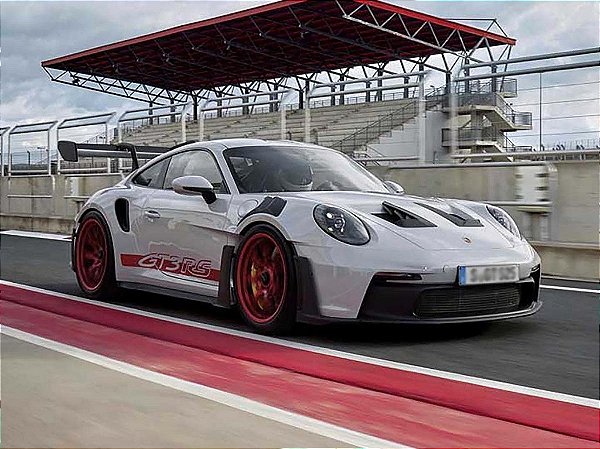 *** PRÉ-ORDER *** Porsche 911 [992.1] GT3 RS 2022 1:8 GT Spirit Prata