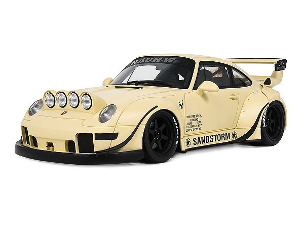 *** PRÉ-VENDA *** Porsche RWB Sandstorm 2023 1:18 GT Spirit Bege PV020