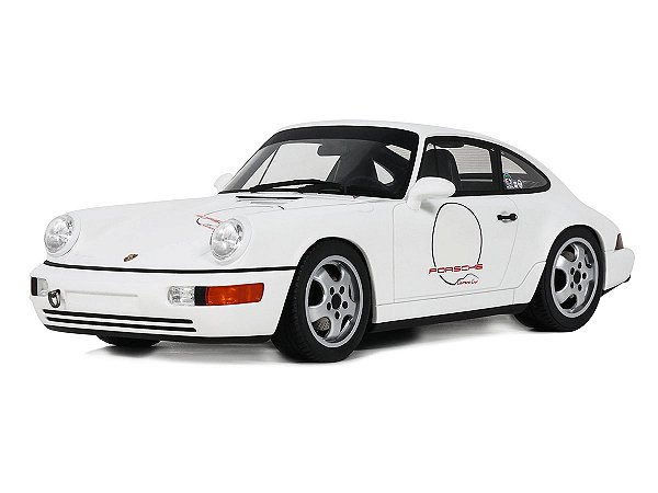 *** PRÉ-VENDA *** Porsche 911 [964] Carrera Cup USA Edition 1992 1:18 GT Spirit Branco PV020