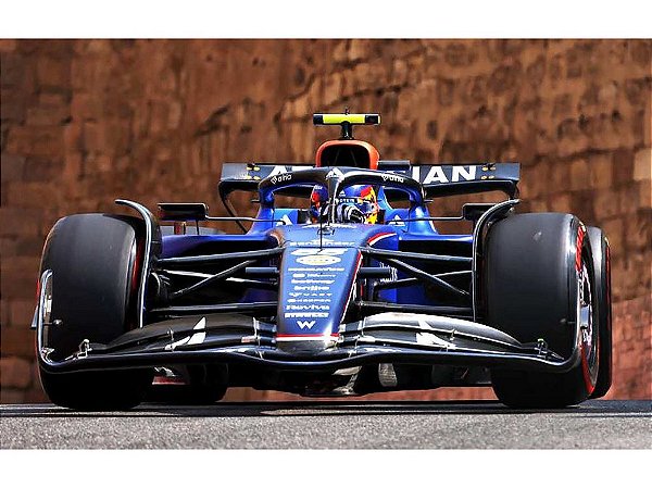 Fórmula 1 Williams FW47 Carlos Sainz GP Azerbaijão 2025 1:18 Solido