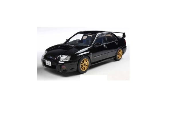 Subaru Impreza WRX STI 2004 1:18 Solido Preto
