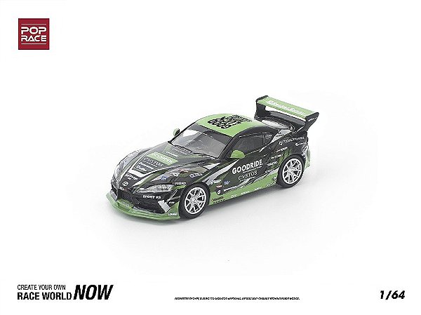 Toyota GR Supra GOODRIDE Pandem Body Kit 1:64 POP RACE